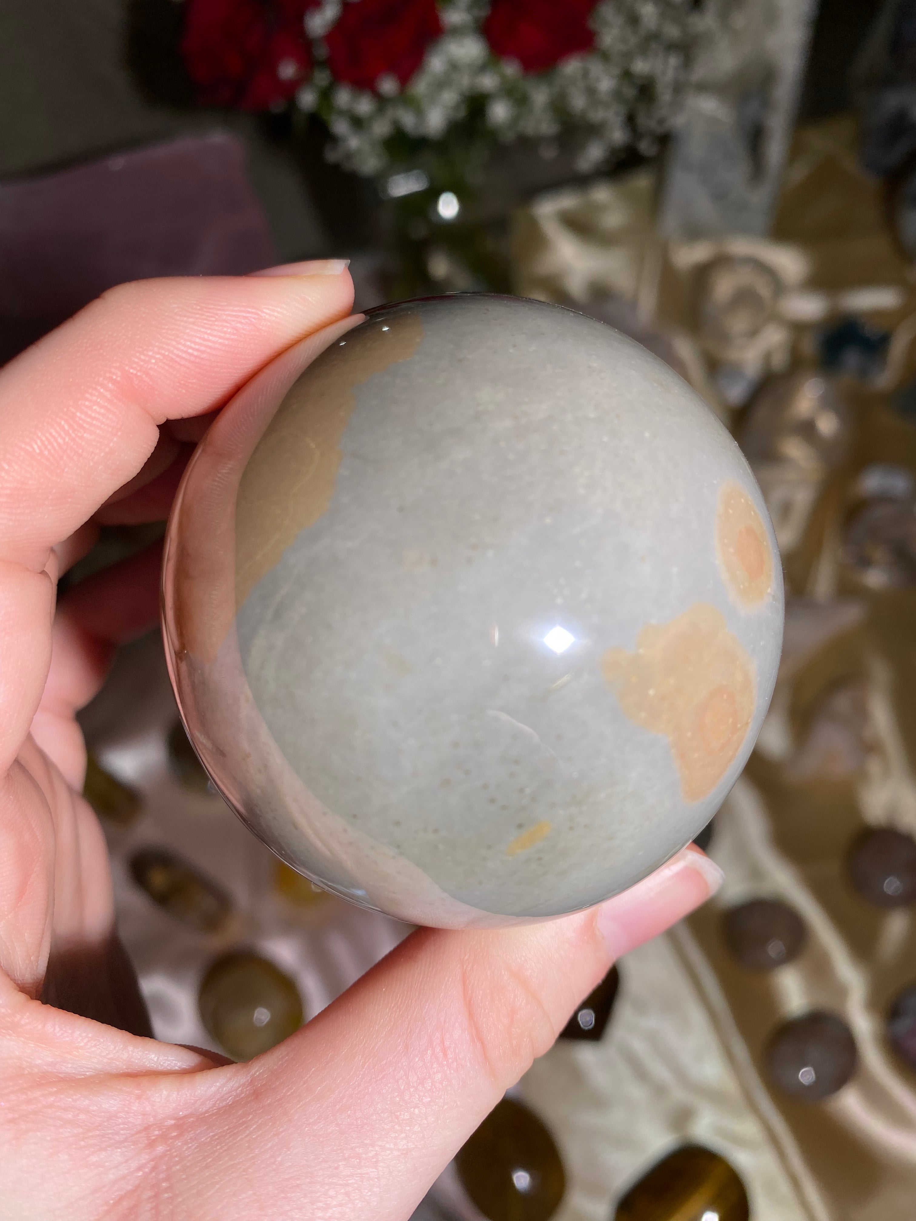 Polychrome Jasper Sphere (PJS1)