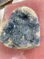 Load image into Gallery viewer, XL Celestite Heart (CEH4)
