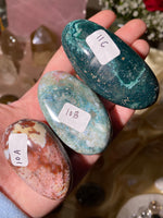 Load image into Gallery viewer, Sea Jasper Palm Stone - You Choose (A-C)
