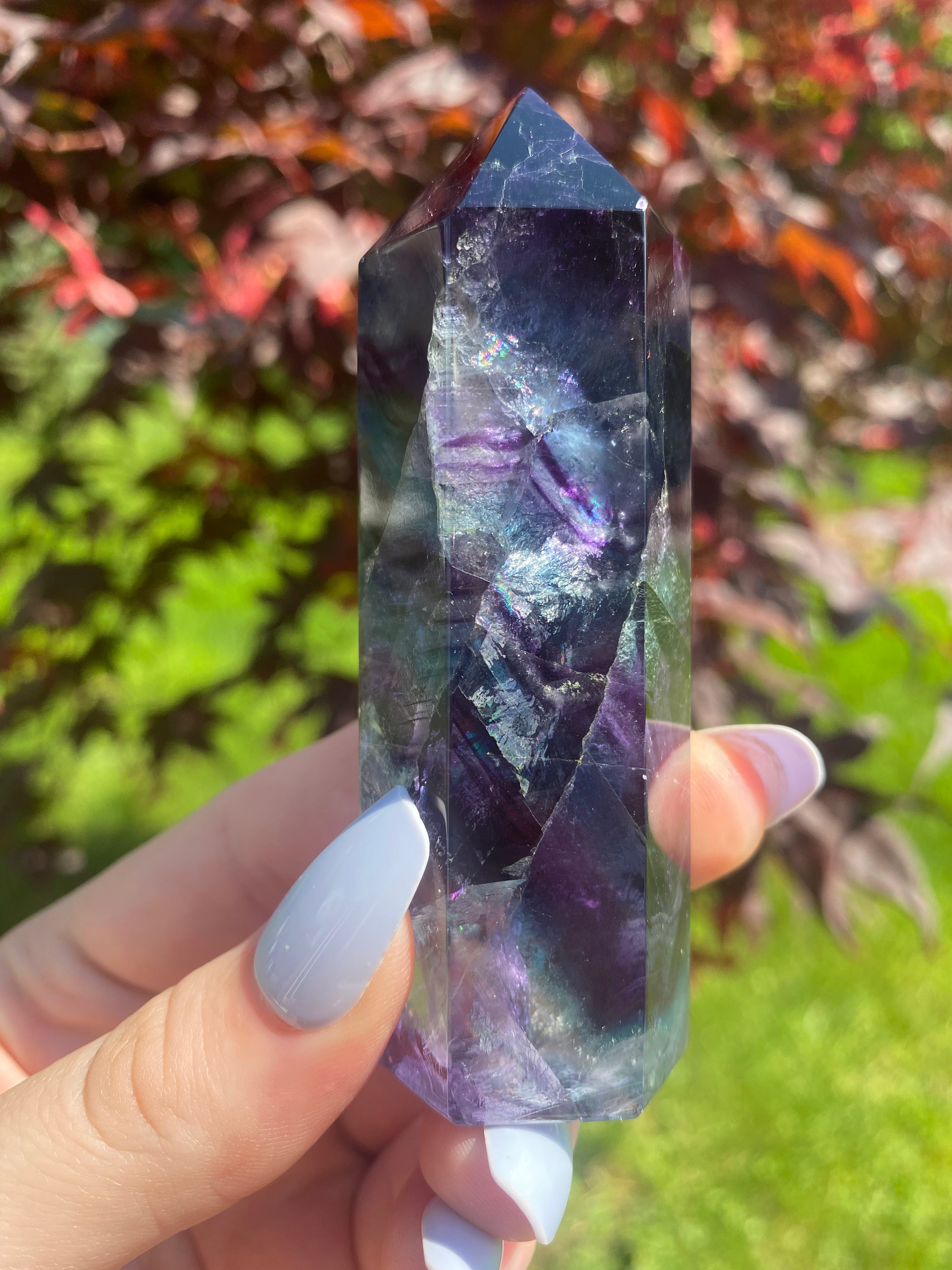 Rainbow Fluorite Towers - You Choose