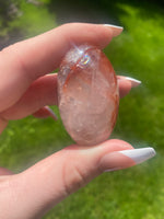 Load image into Gallery viewer, Fire Quartz (Hematoid Quartz) Small Palm/Tumble (1 piece)
