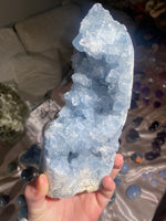 Load image into Gallery viewer, XL Celestite Self-Standing Freeform (FA)
