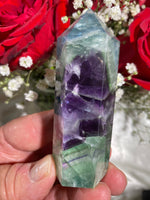 Load image into Gallery viewer, Rainbow Fluorite  Tower (FTEE)
