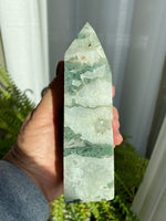 Load image into Gallery viewer, Moss Agate Tower (XLMA8)
