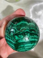 Load image into Gallery viewer, Malachite Sphere 160M

