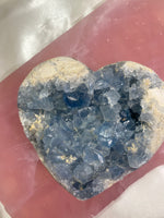 Load image into Gallery viewer, XL Celestite Heart (CEH4)
