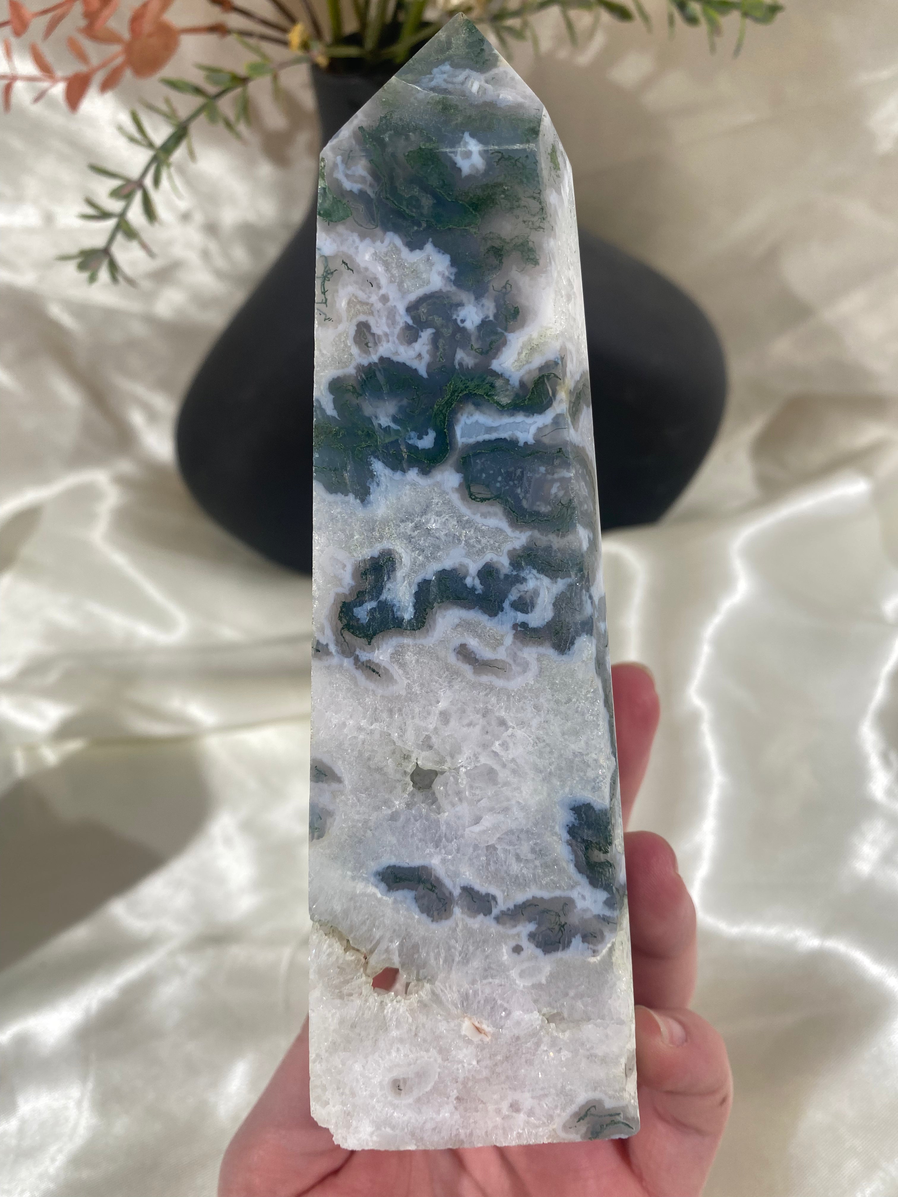 XL Moss Agate Tower (XLMA5)