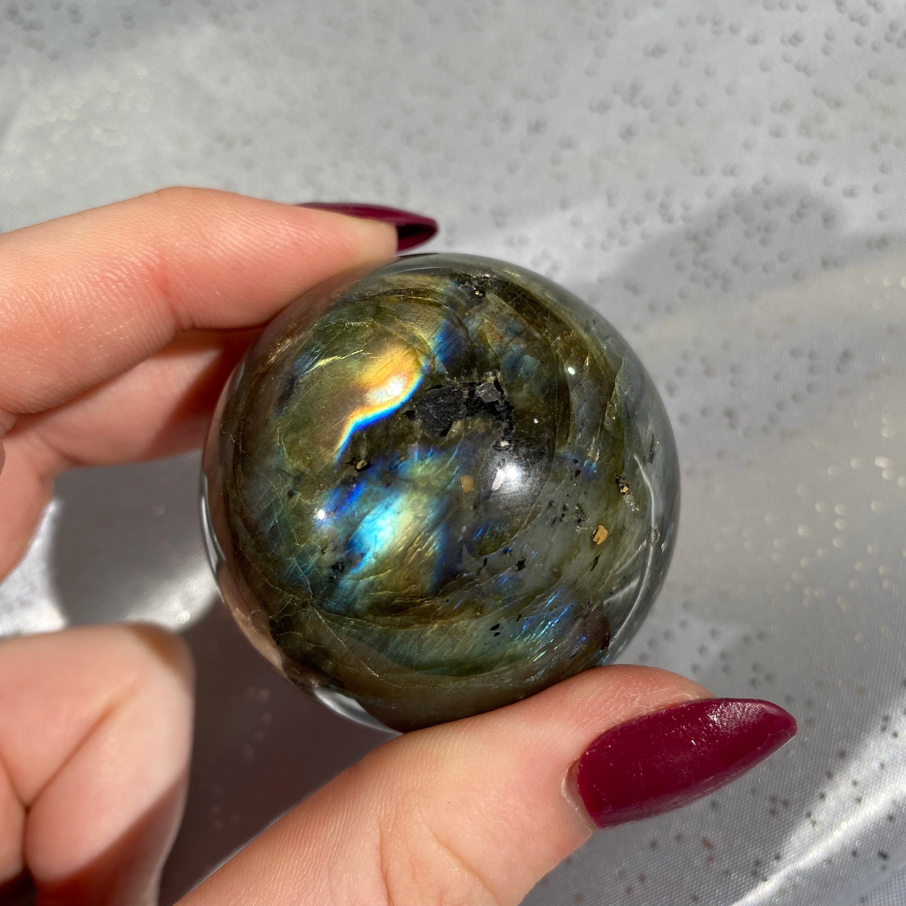 Labradorite Sphere - A