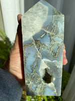 Load image into Gallery viewer, Moss Agate Tower (XLMA9)

