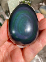 Load image into Gallery viewer, Rainbow Obsidian Egg B
