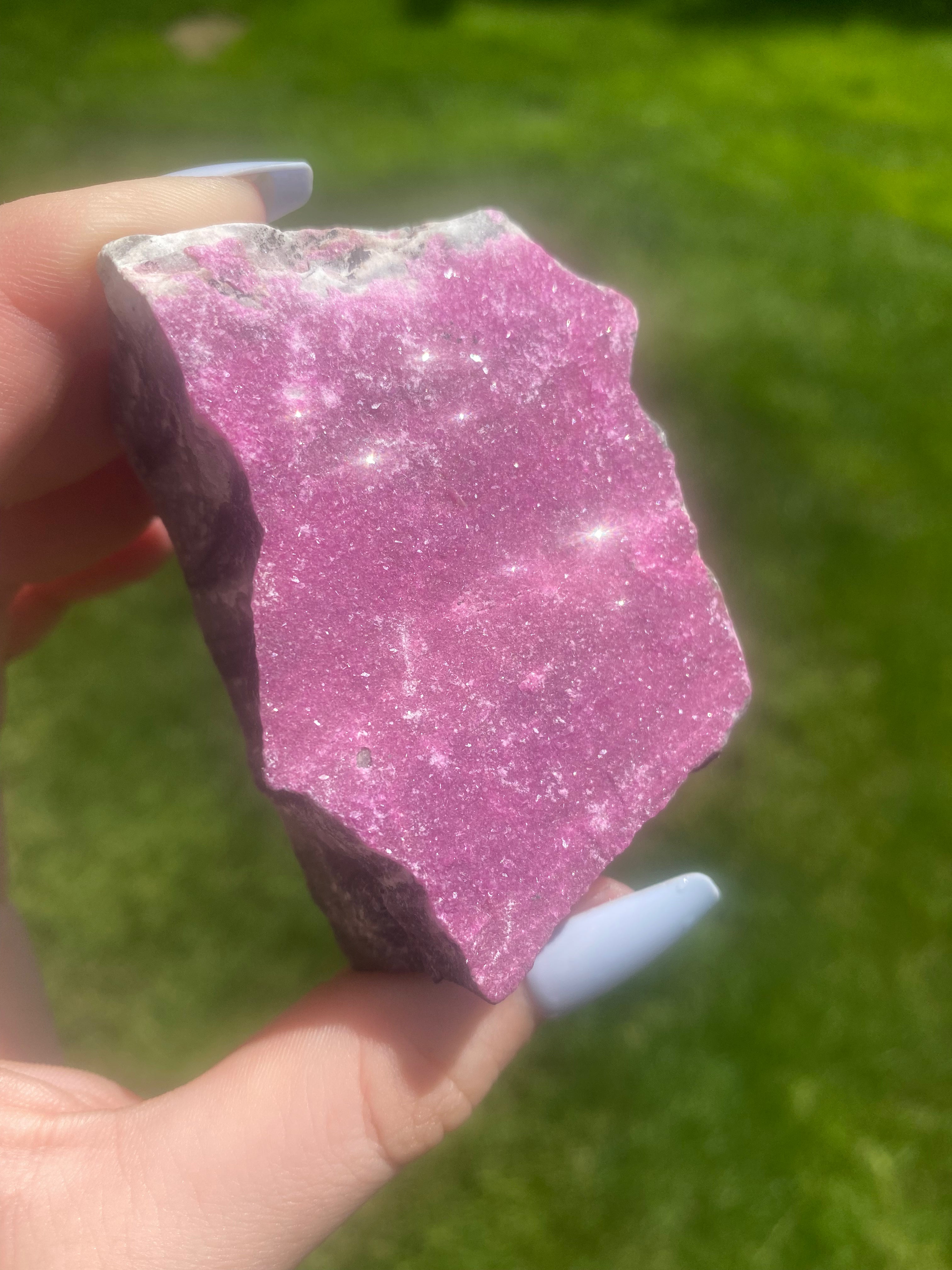 Cobalto Calcite Specimen - You Choose