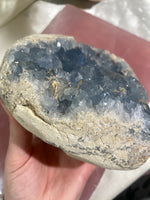 Load image into Gallery viewer, XL Celestite Heart (CEH4)

