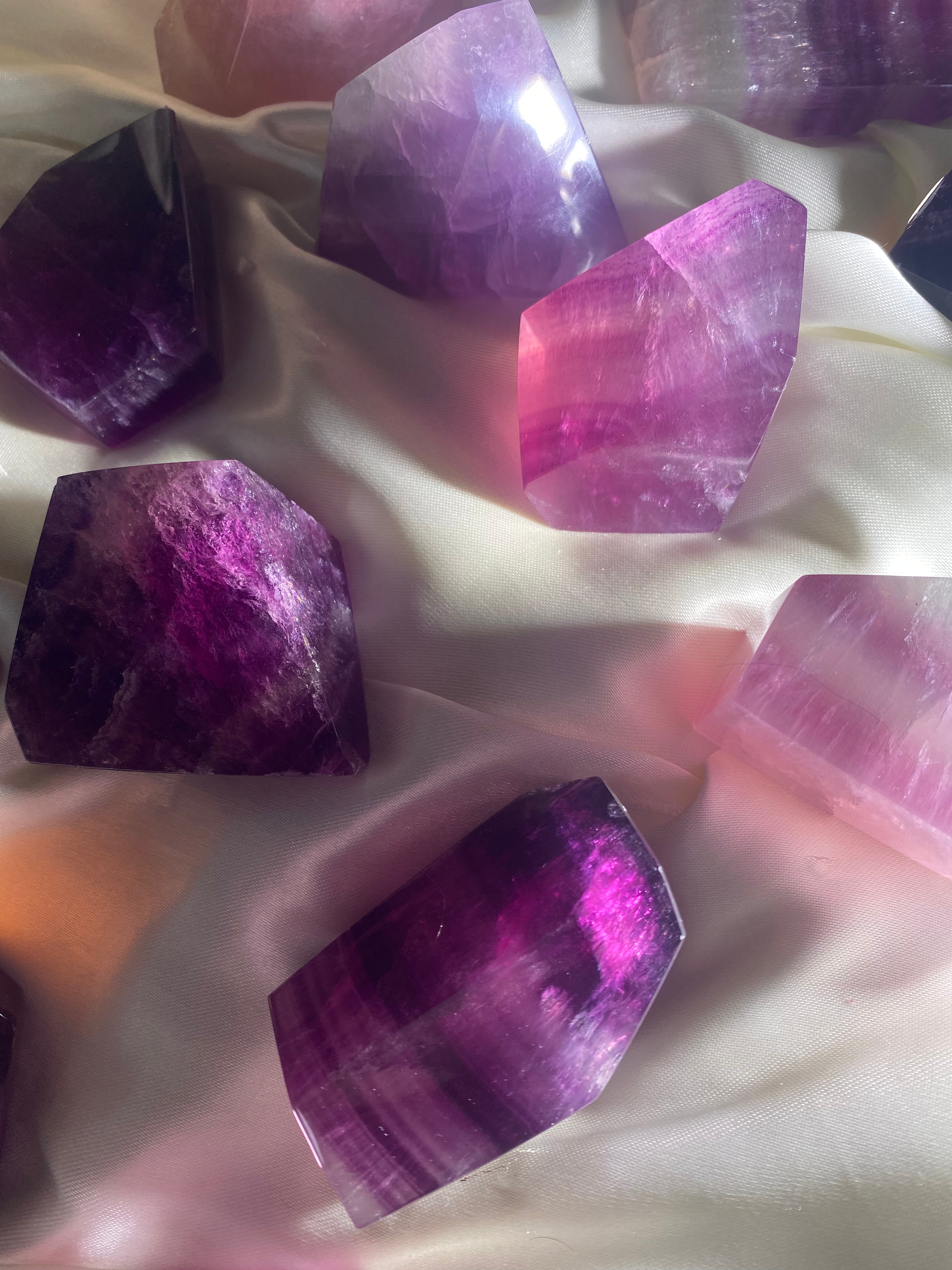 Magenta Fluorite Freeform - You Choose