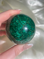 Load image into Gallery viewer, Malachite Sphere (X) 15 oz
