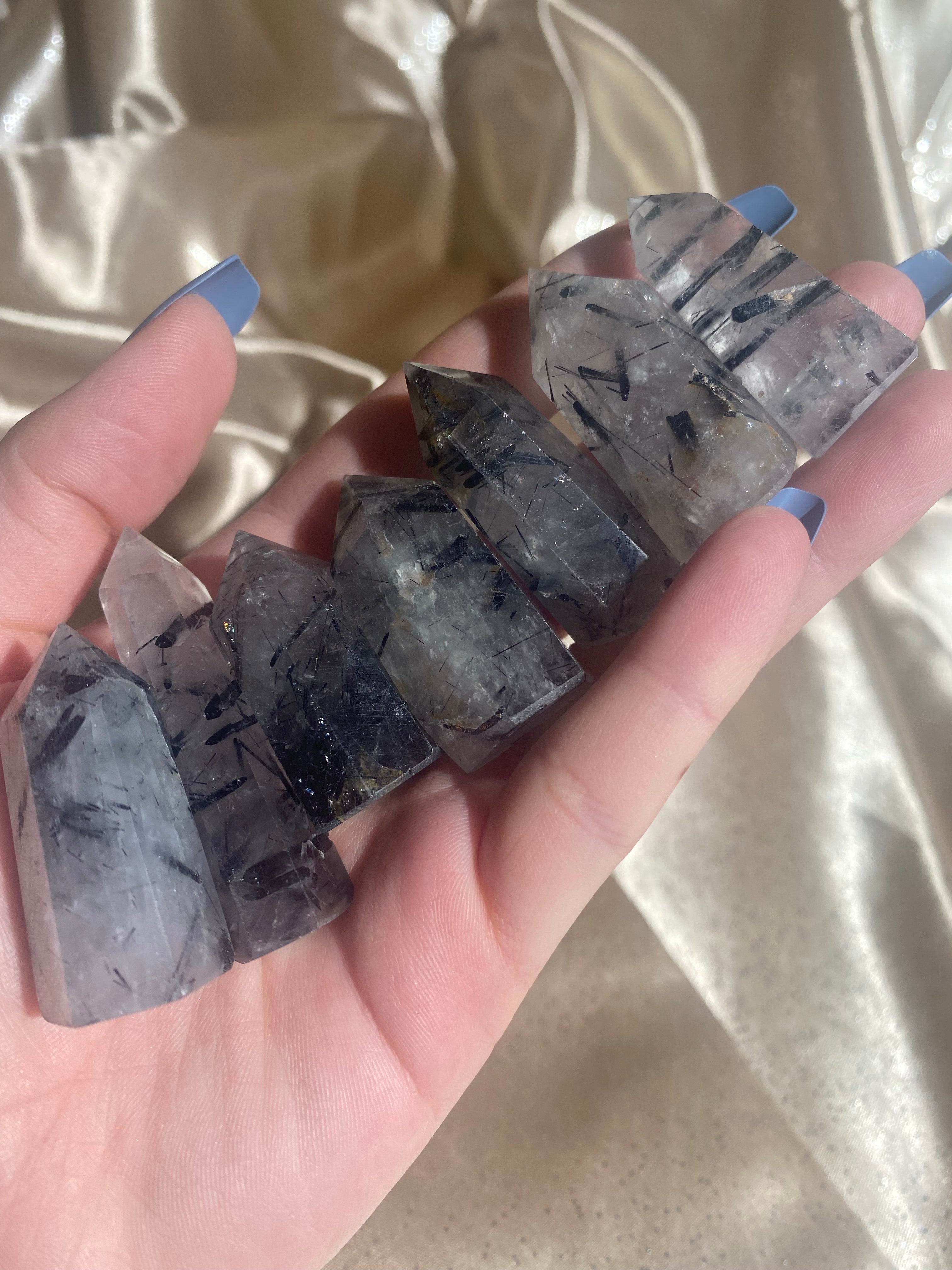 Tourmalinated Quartz Tower (Small)