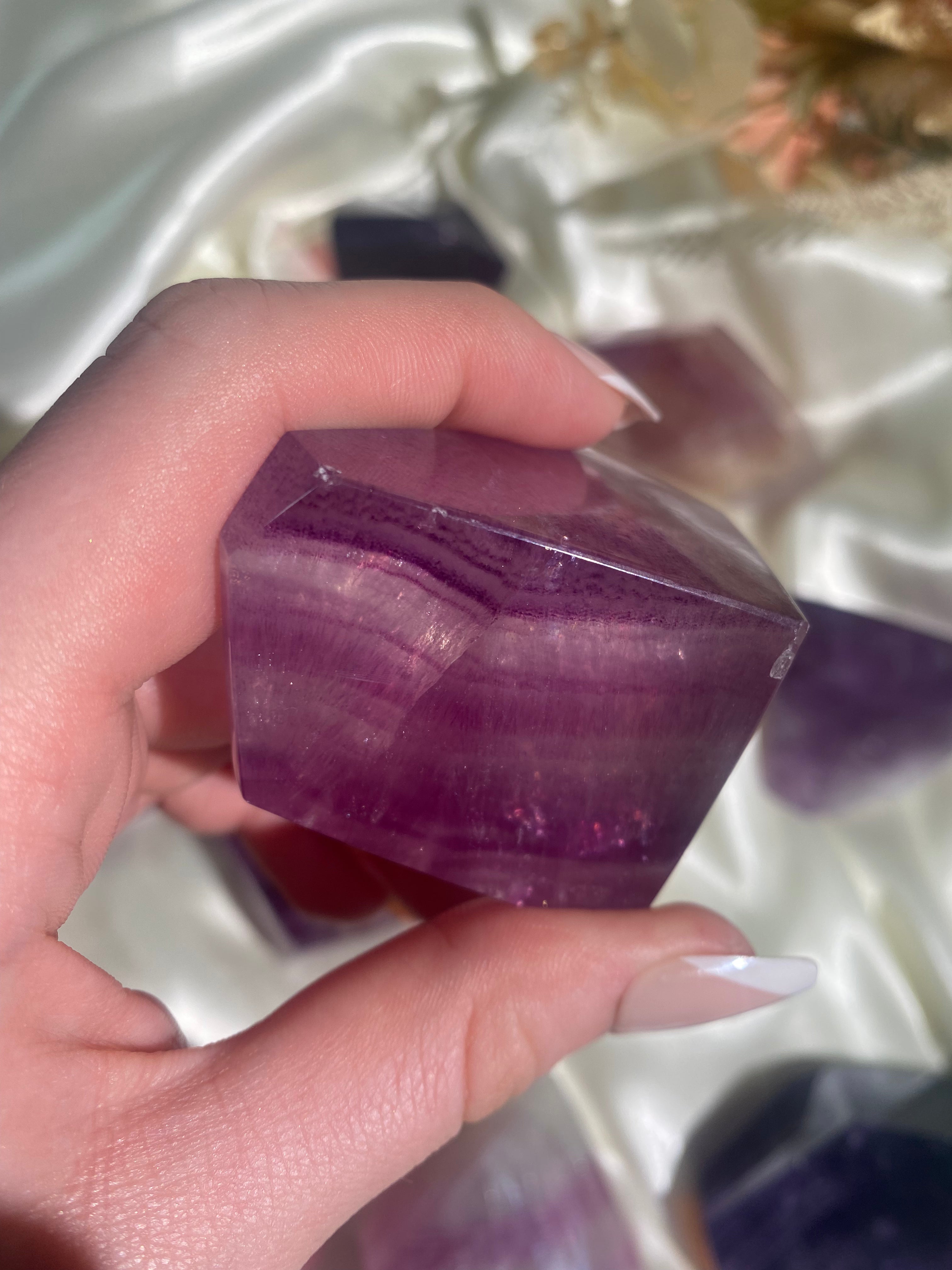Magenta Fluorite Freeform - You Choose